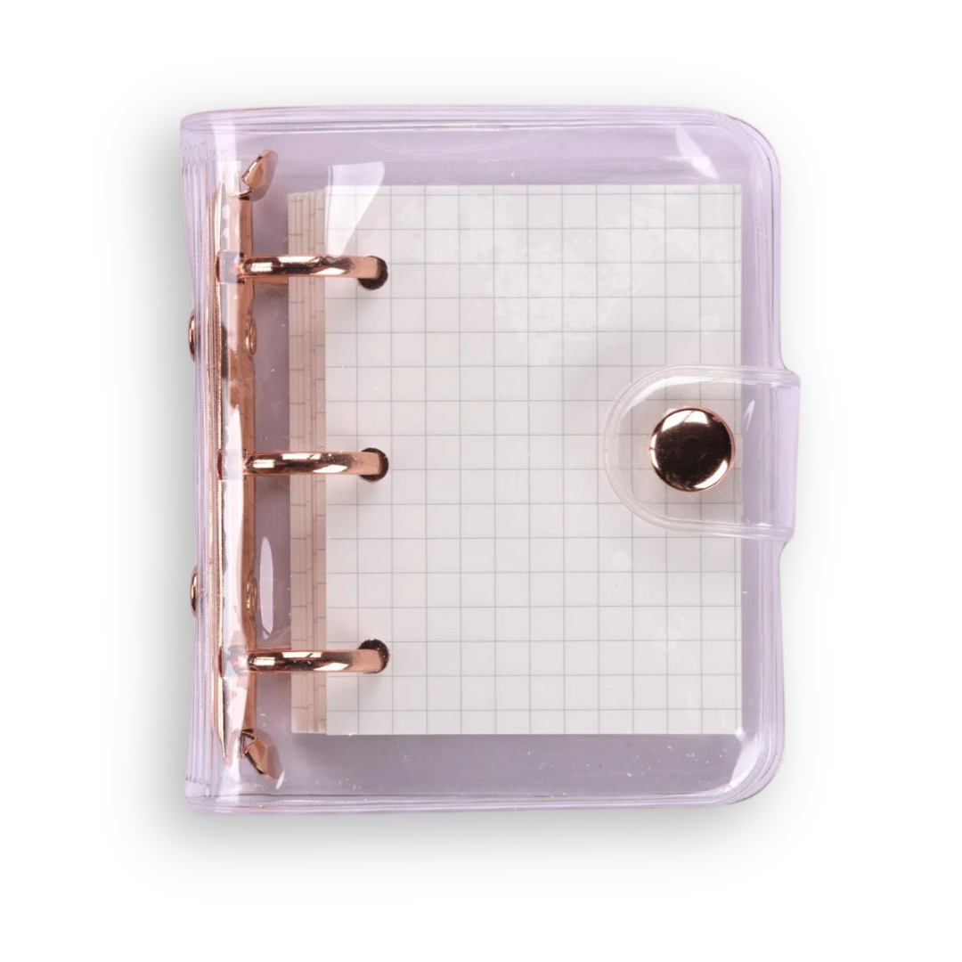 Mini Grid Notebook - Gilded Rose