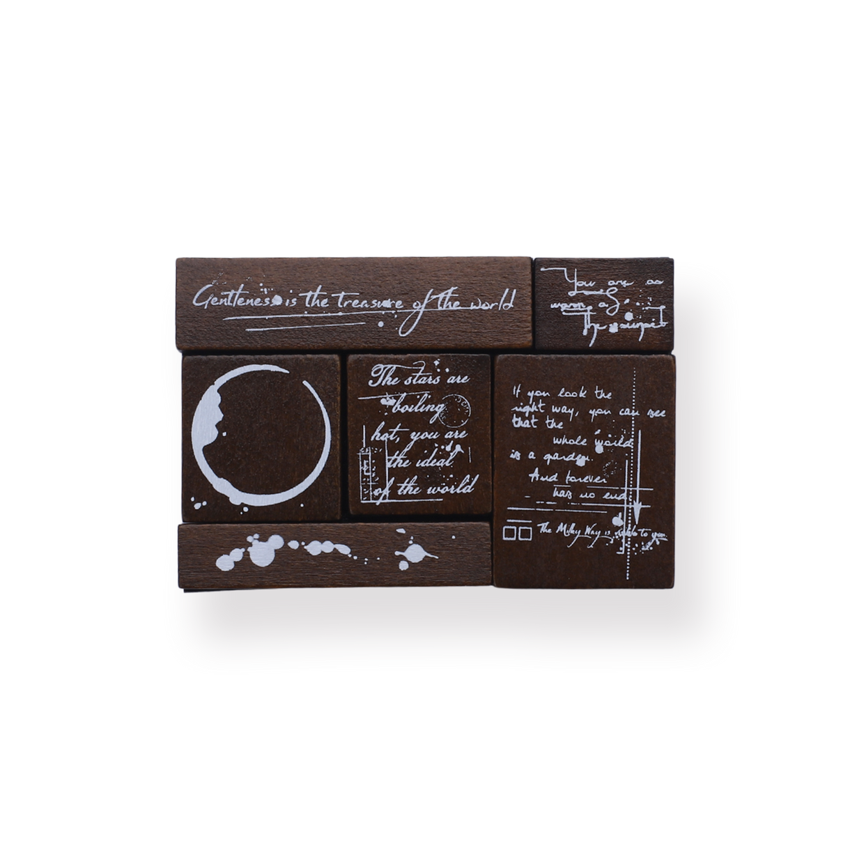 Wooden Stamp Set - Milky Way Magic