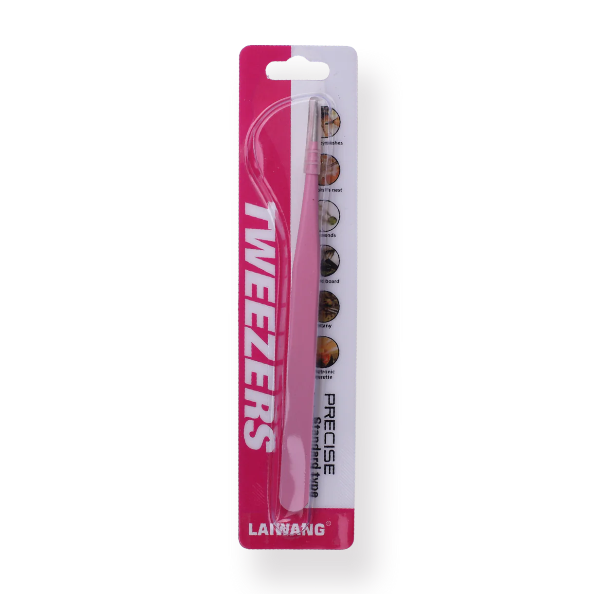 Pastel Straight Tweezer - Blossom Pink