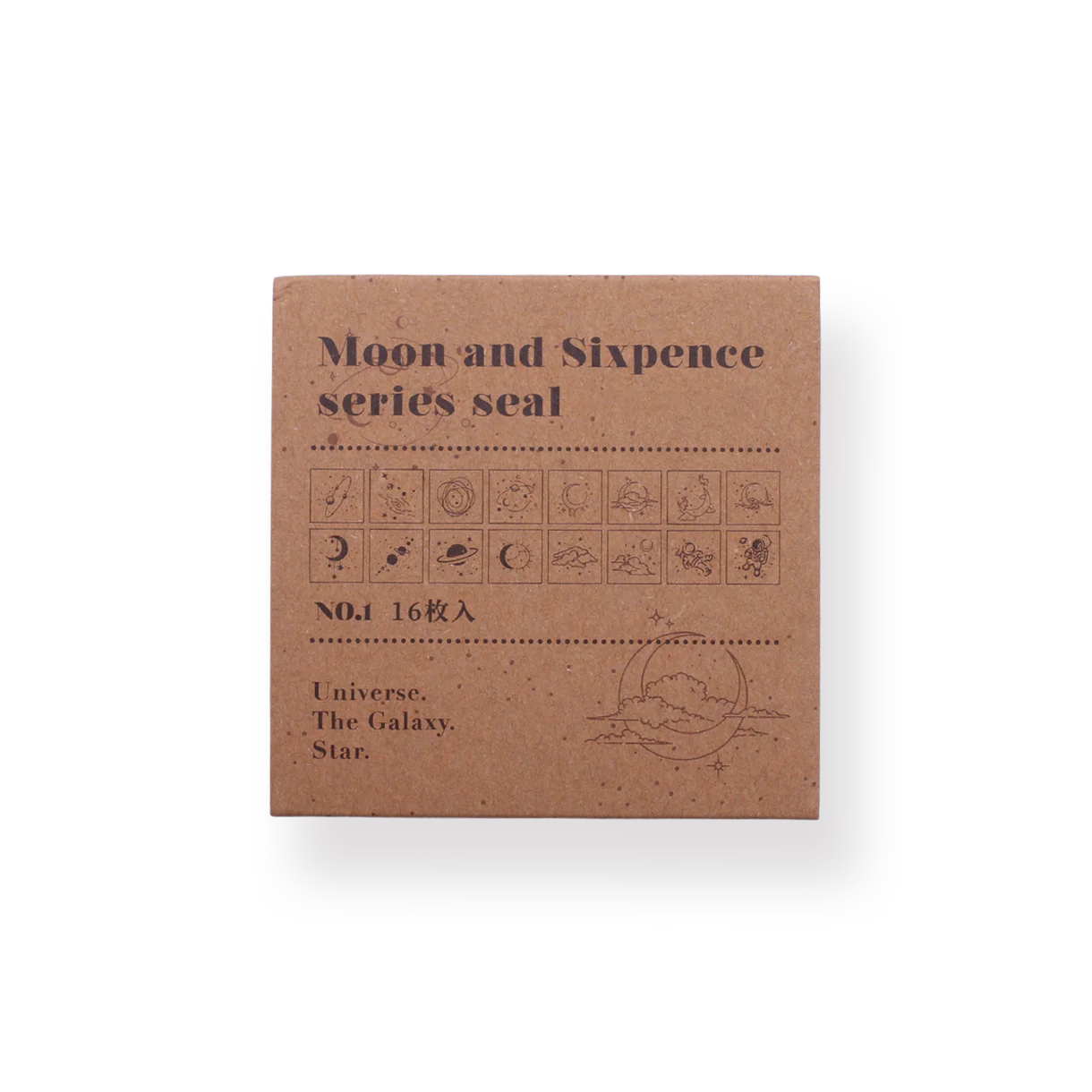 Wooden Stamp Set - Universe & Galaxy Dreams