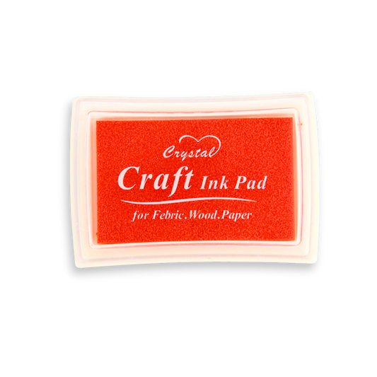 Orange - Ink Pad for Rubber Stamps