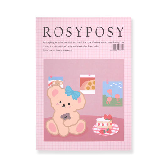 Rosy Posy Paper Pad - Blush Pink Delight