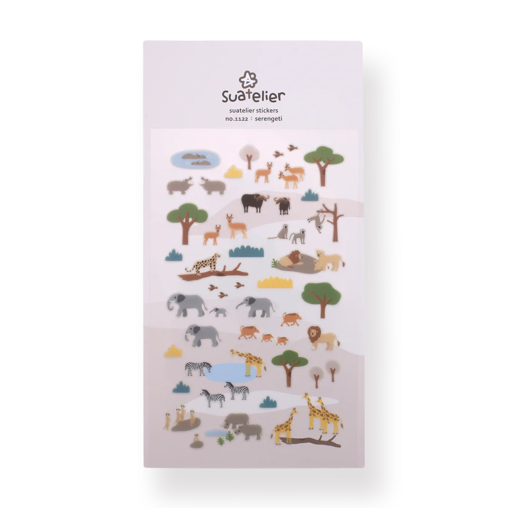 Suatelier Stickers - Serengeti