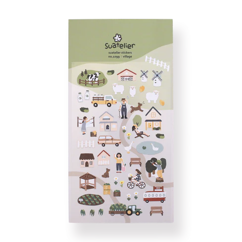 Suatelier Stickers - Village