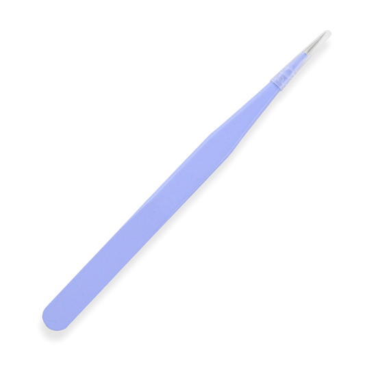 Pastel Straight Tweezer - Royal Purple