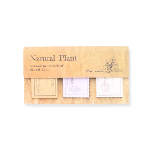 Natural Plant Paper Pad - Autumn Maple Leaves