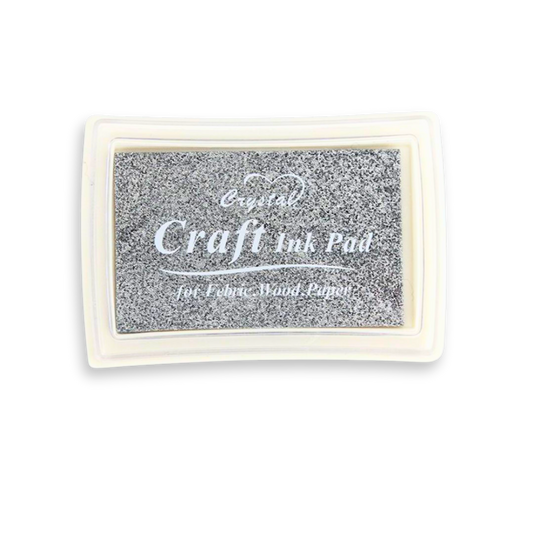 Silver - Ink Pad for Rubber Stamps